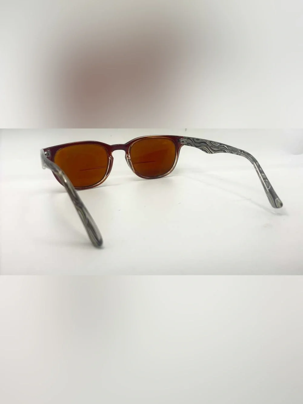 Zenni Brown Oval Sunglasses Frames Only